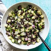 Cucumber and Black Bean Salad