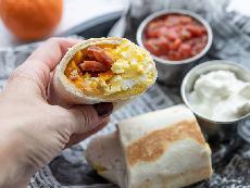 Freezer Breakfast Burritos