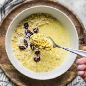 Golden Milk Overnight Oats