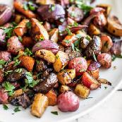 Balsamic Oven-Roasted Veggies