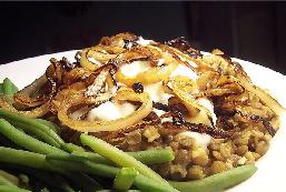 Lentils and Rice with Onions (Mujadarrah)