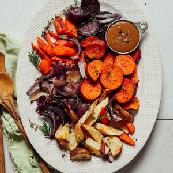Pan Roasted Root Vegetables