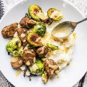 Roasted Brussels Sprouts Bowls