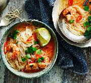 Shrimp Laksa Curry Bowl