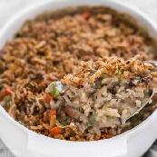 Wild Rice and Vegetable Casserole